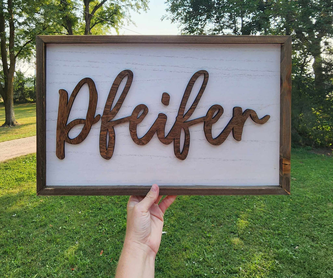 Personalized Sign