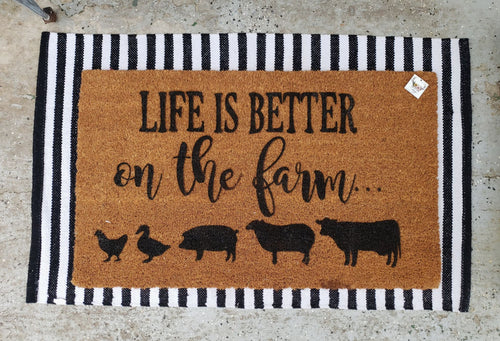 Life is better on the farm...