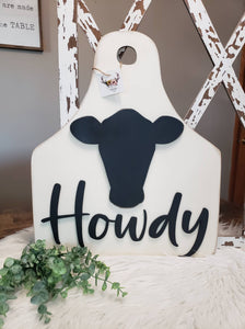 Howdy Tag [Cream]