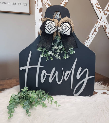 Howdy Tag [Black]