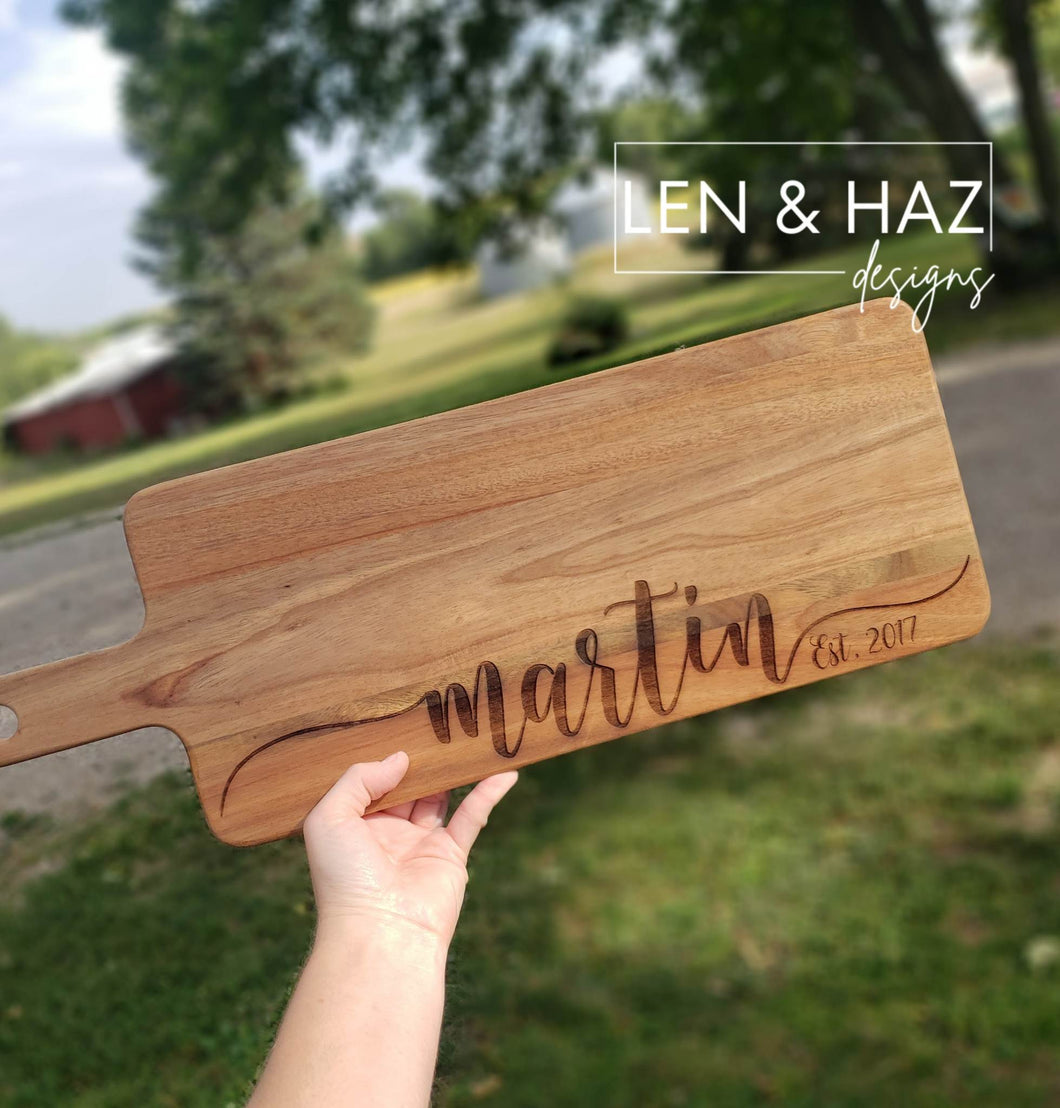 Peronalized Cutting Board